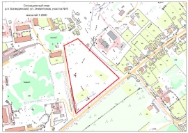 Ситуационный план земельного участка в Ломоносове Кадастровые работы в Ломоносове